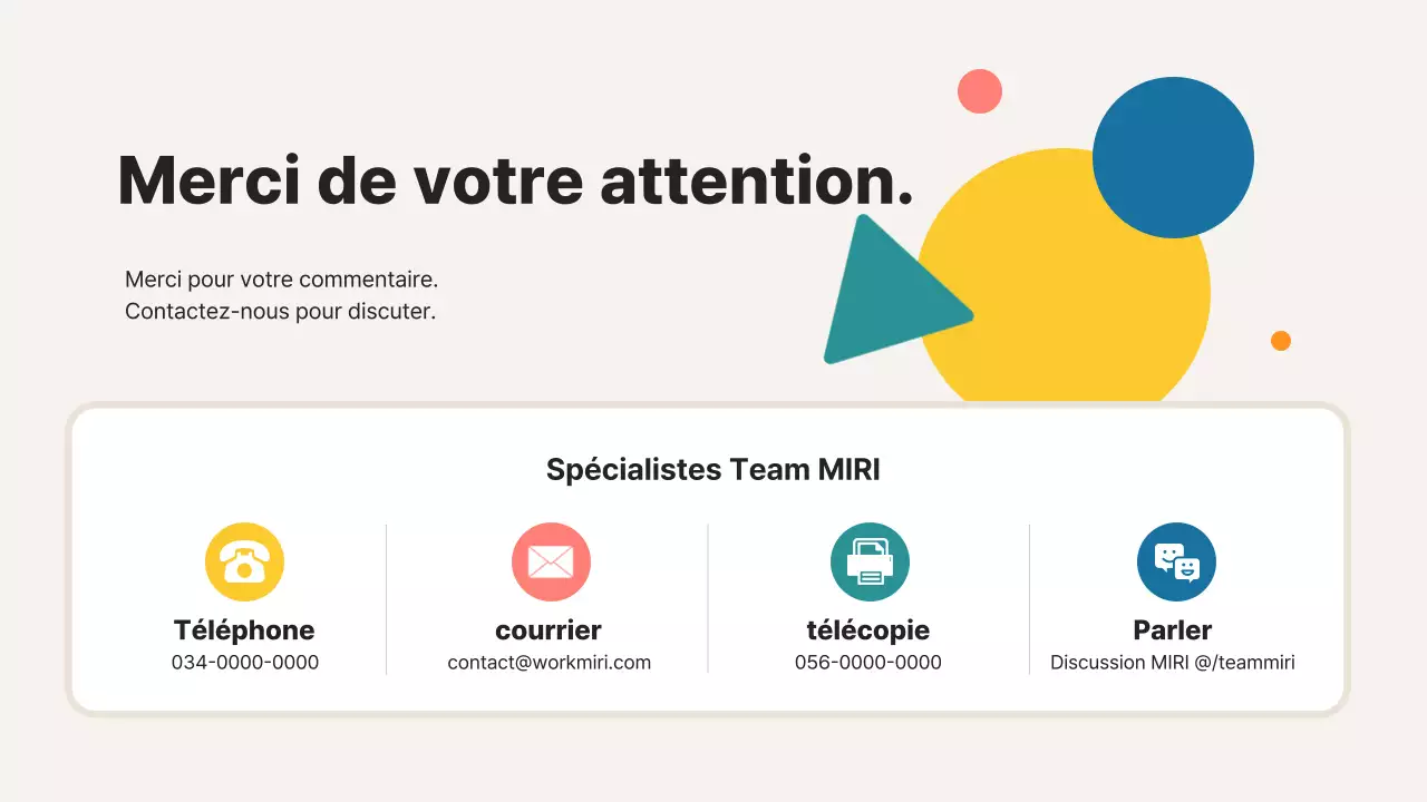 Beige Modern A propos de nous Description