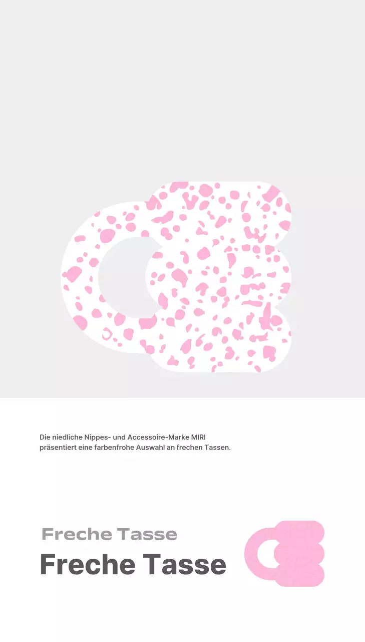 Graue einfache Schreibwaren-Kurzwaren-Anzeige