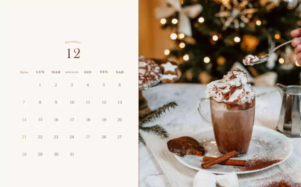 Promuovere il caffè vintage beige