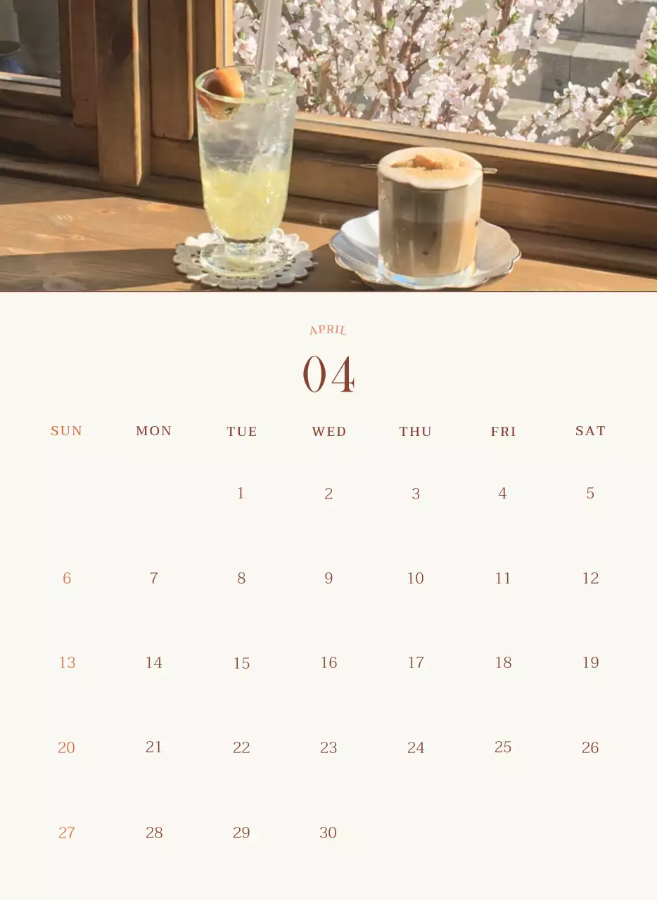 Promosikan Kafe Vintage Beige