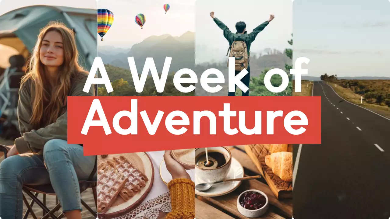 Orange Trendy Adventure Guide YouTube Thumbnail