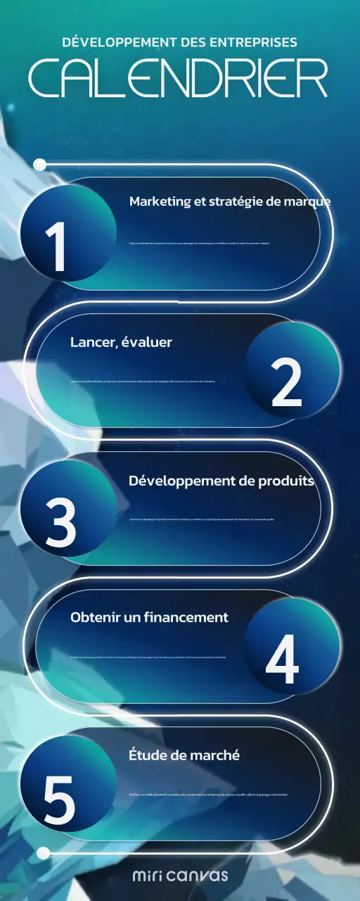 calendrier bleu des activités créatives