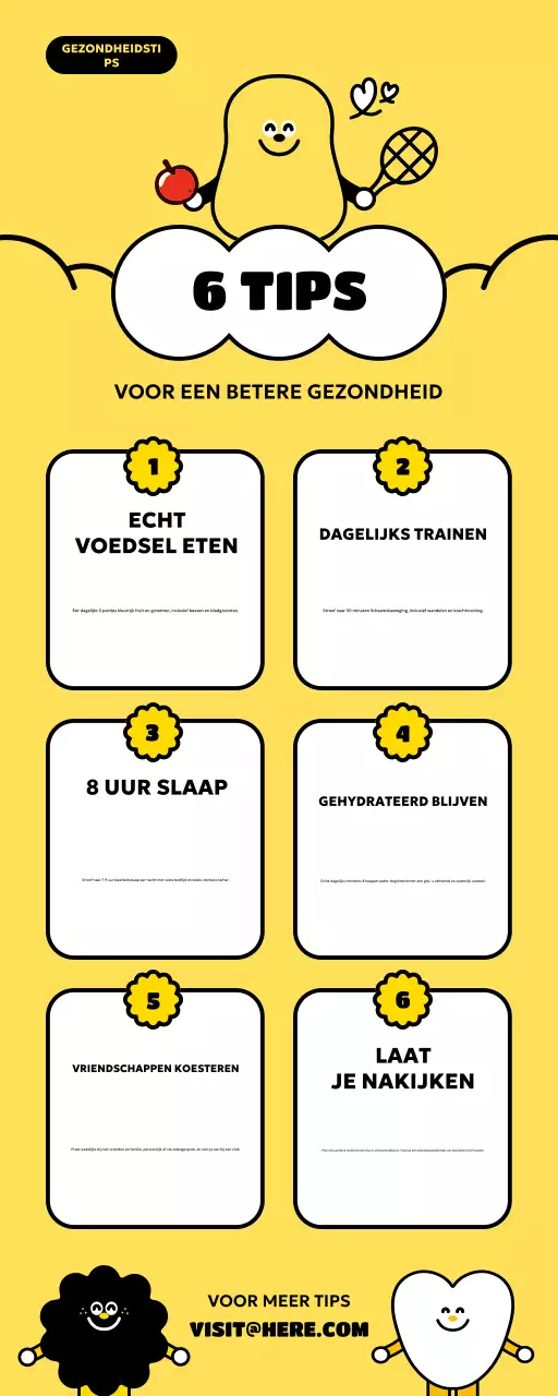 gele eenvoudige gids voor een gezonde levensstijl