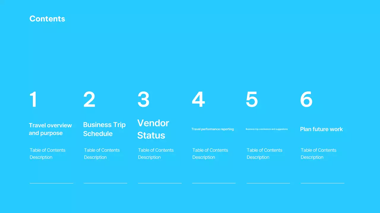 Blue Modern Travel Guide Presentation