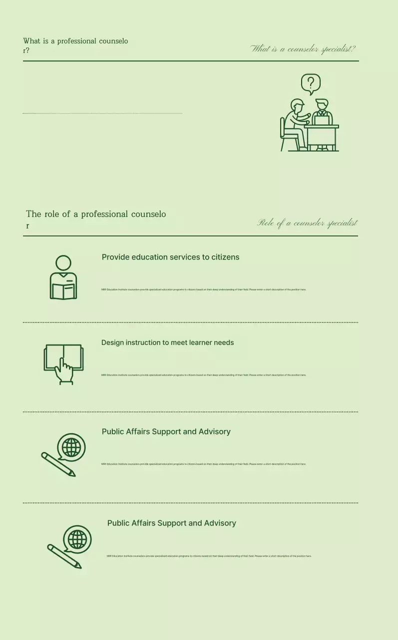 Mempromosikan materi pendidikan Green Simple