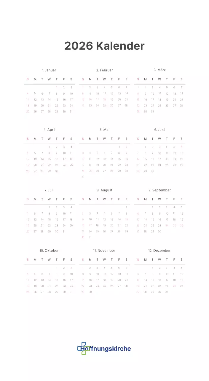 Pastell saubere Illustration Kirche