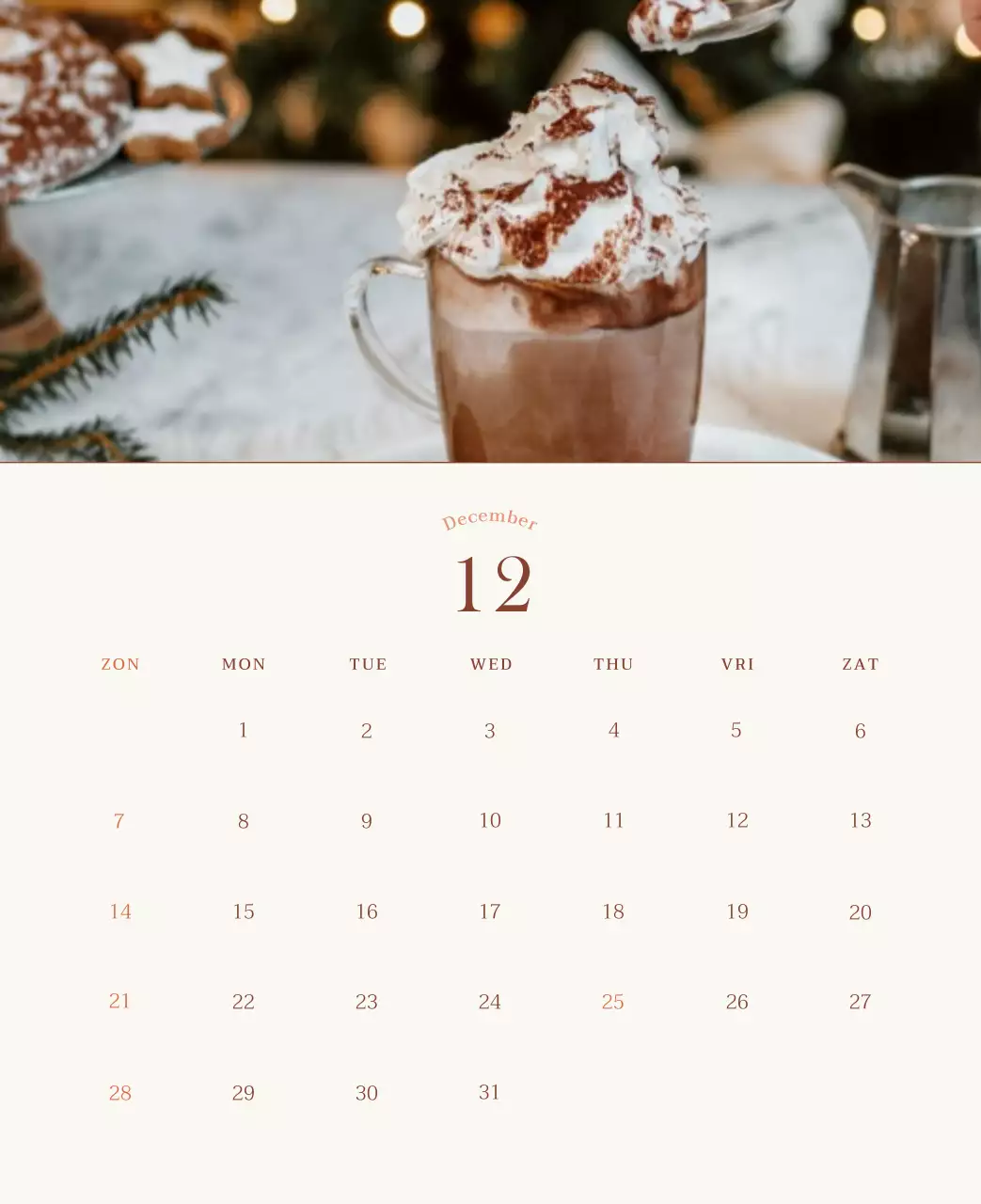 Promoot Beige Vintage Café