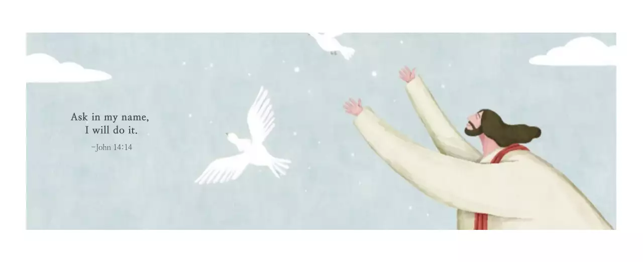 Pastel clean illustration church