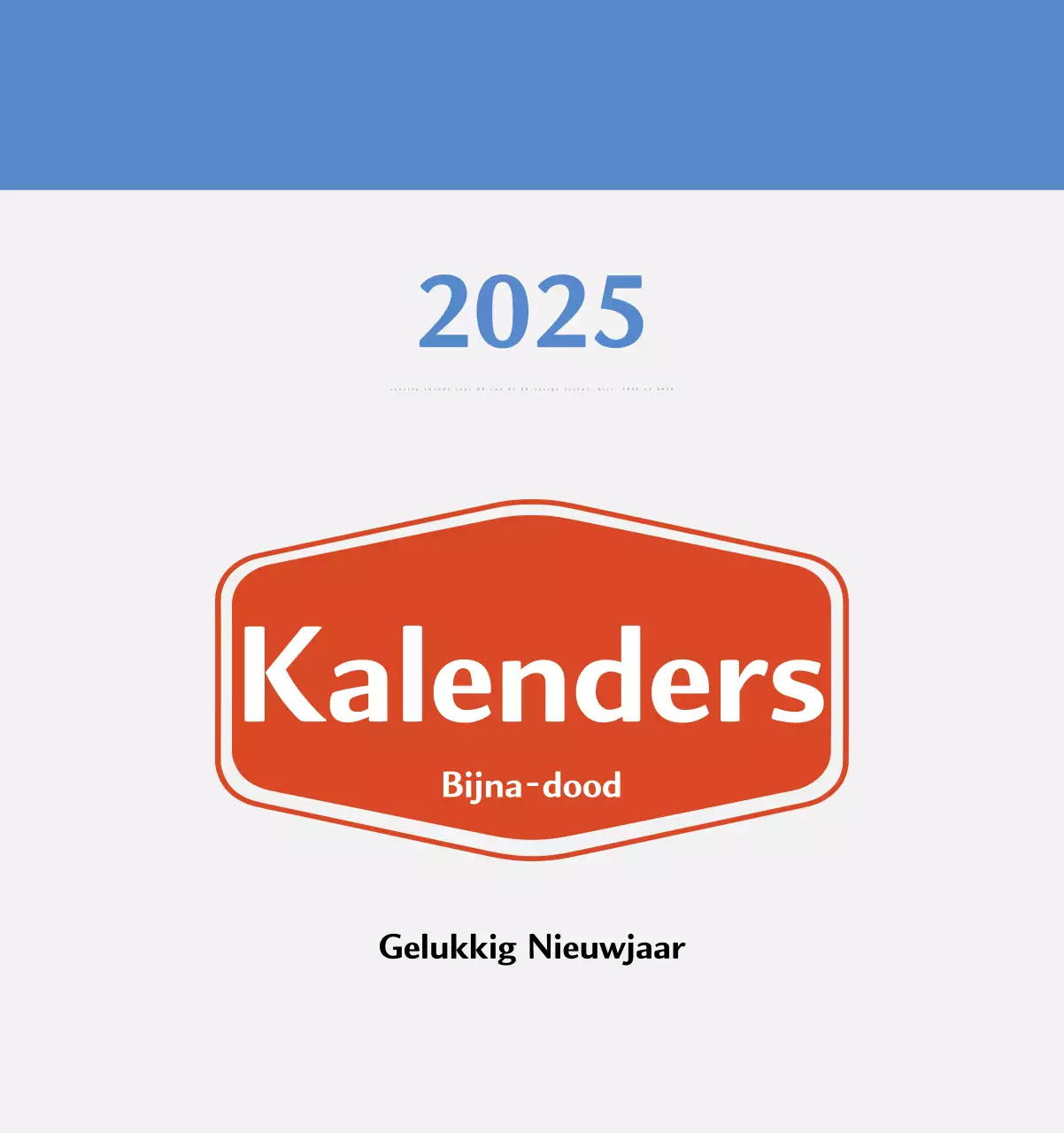 Retro concept memory kalender in rood