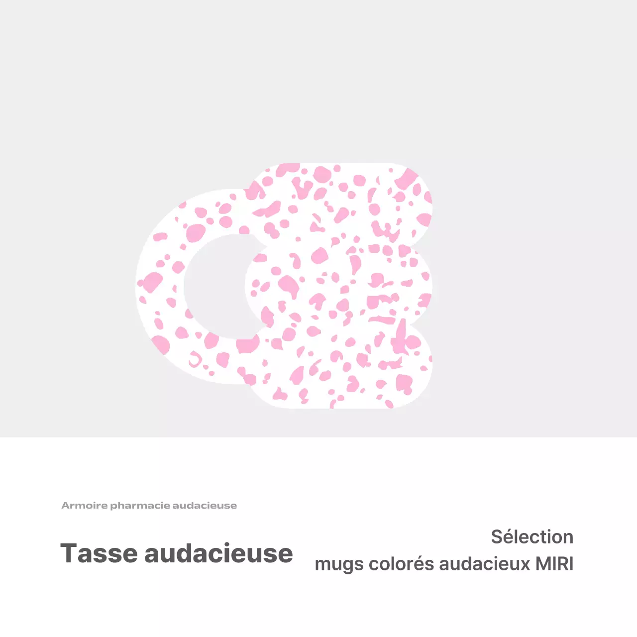 Papeterie grise simple annonce mercerie