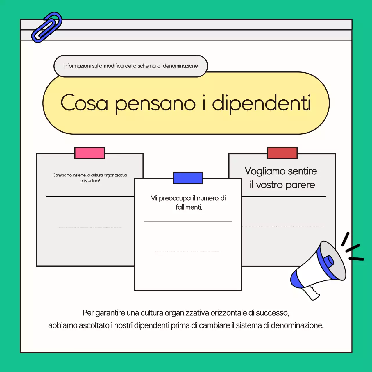 Una guida commerciale blu e kitsch