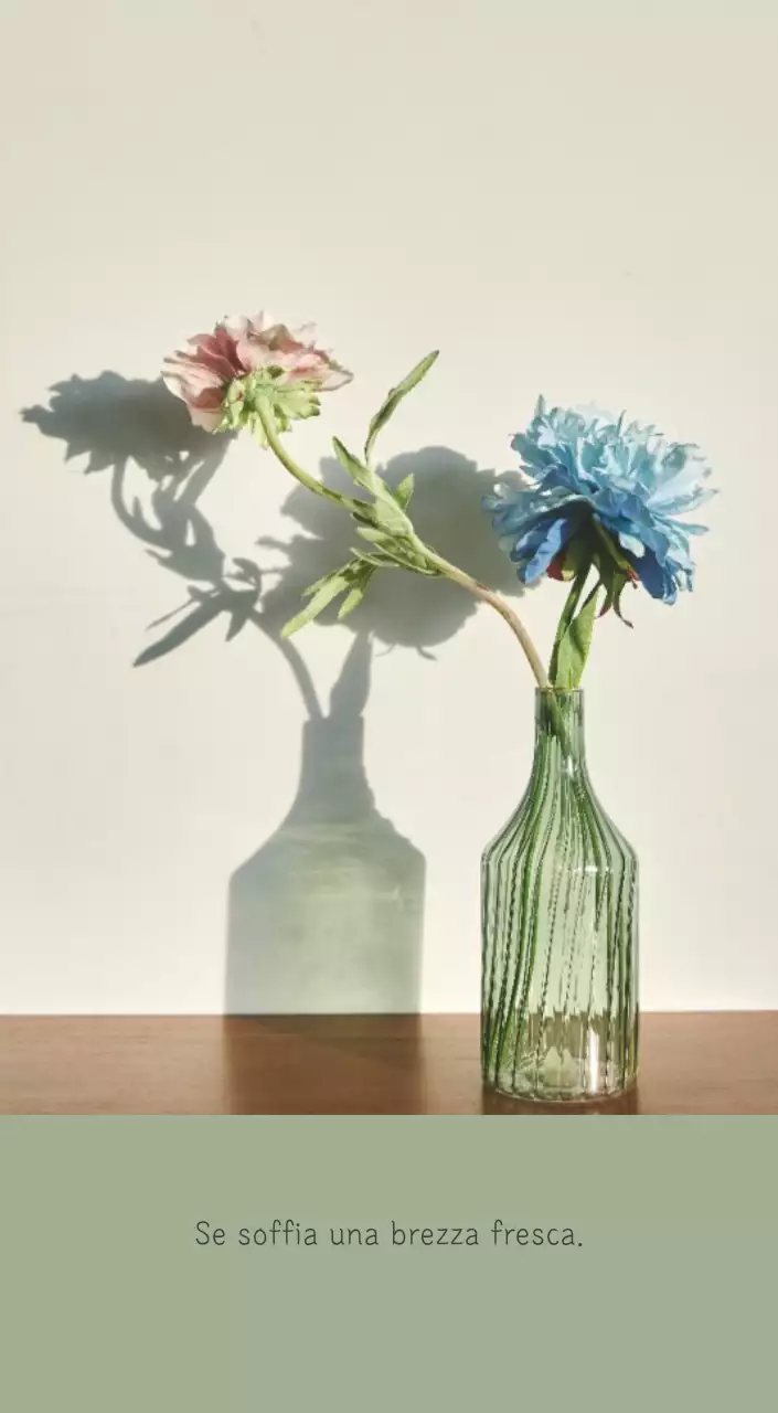 Calendario botanico naturale bianco e pulito