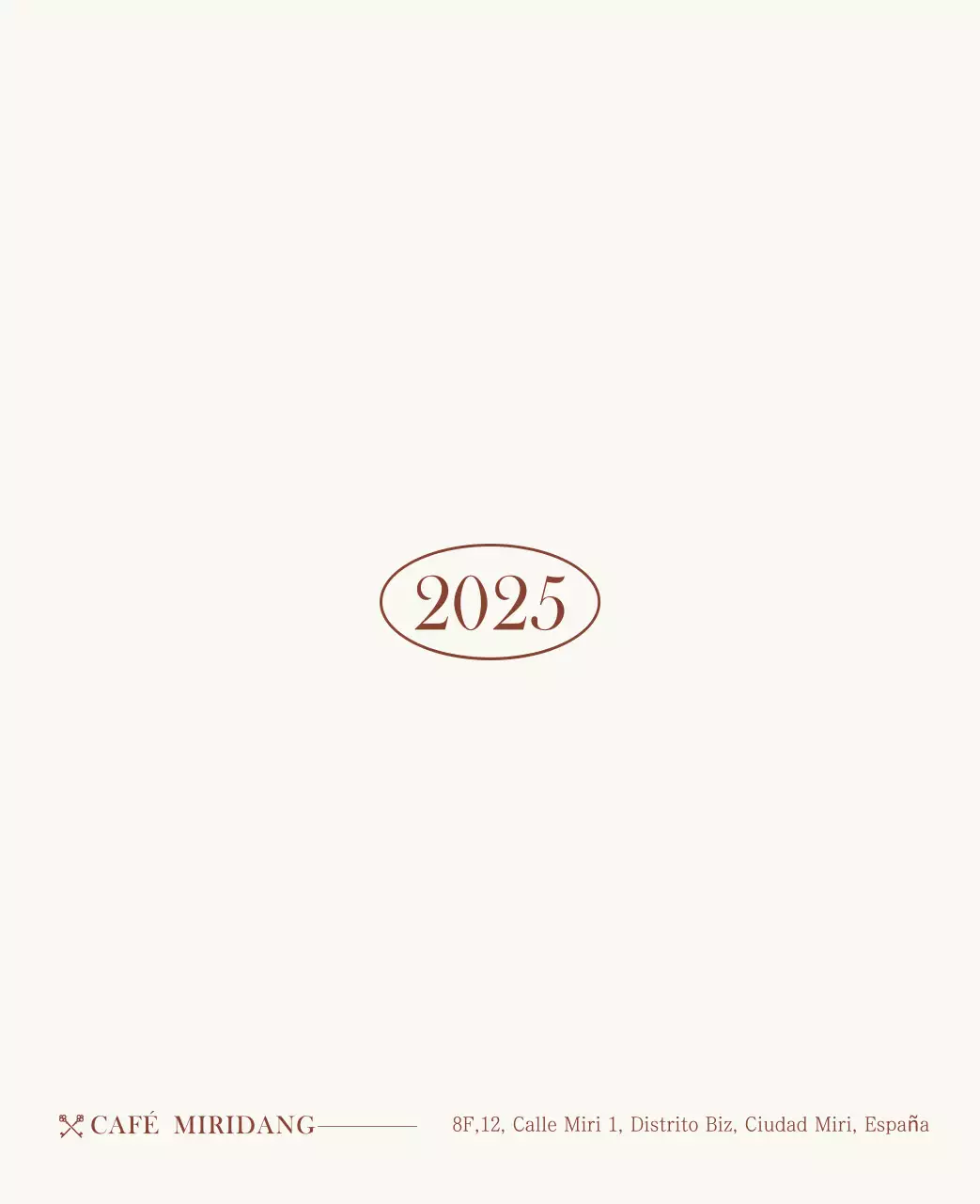 Promover Beige Vintage Cafe