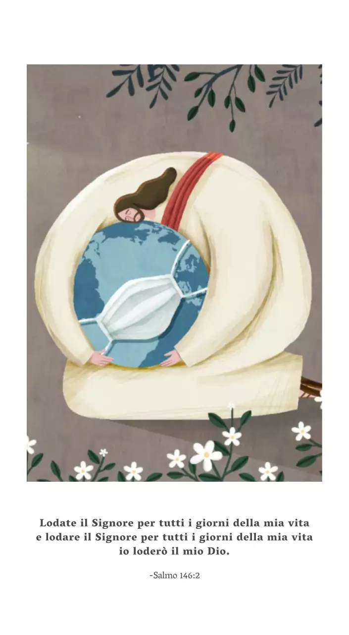 Chiesa illustrazione pulita pastello