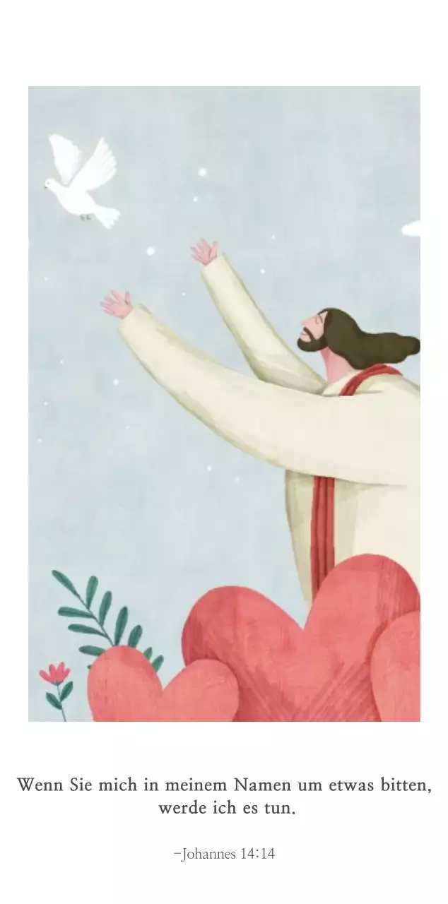 Pastell saubere Illustration Kirche