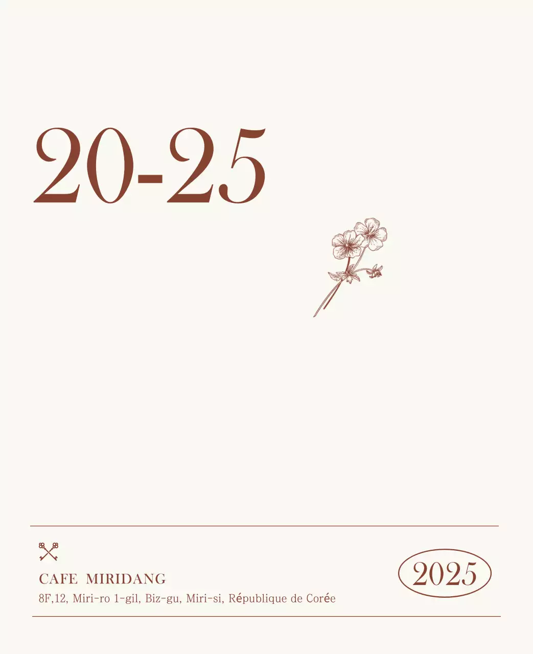 Promouvoir Beige Vintage Cafe