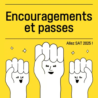 La chanson d'encouragement de Yellow and Black Gag pour le SATs