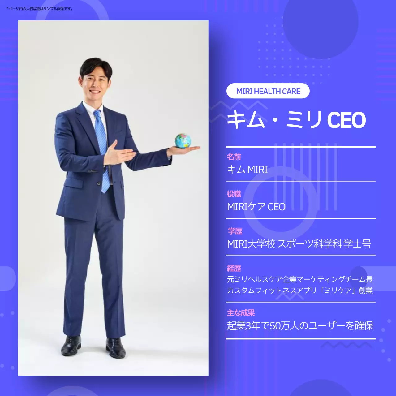 青 モダン インタビュー ドキュメント Instagram カルーセル