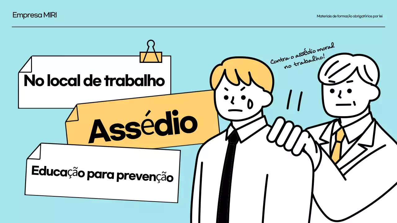 Formação em prevenção do assédio no local de trabalho Formação obrigatória