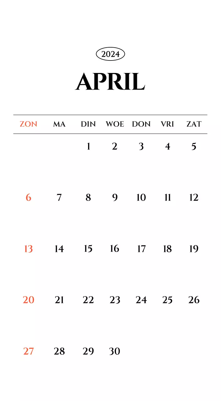 Eenvoudige kalender met zwart-wit emotionele reisfotografie concept