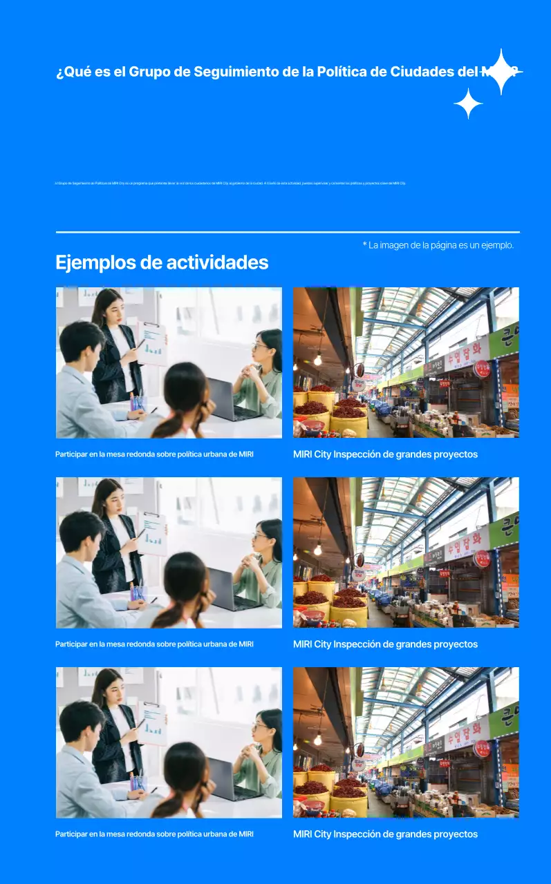 Promover la contratación en el Grupo de Seguimiento de la Política Azul Moderna