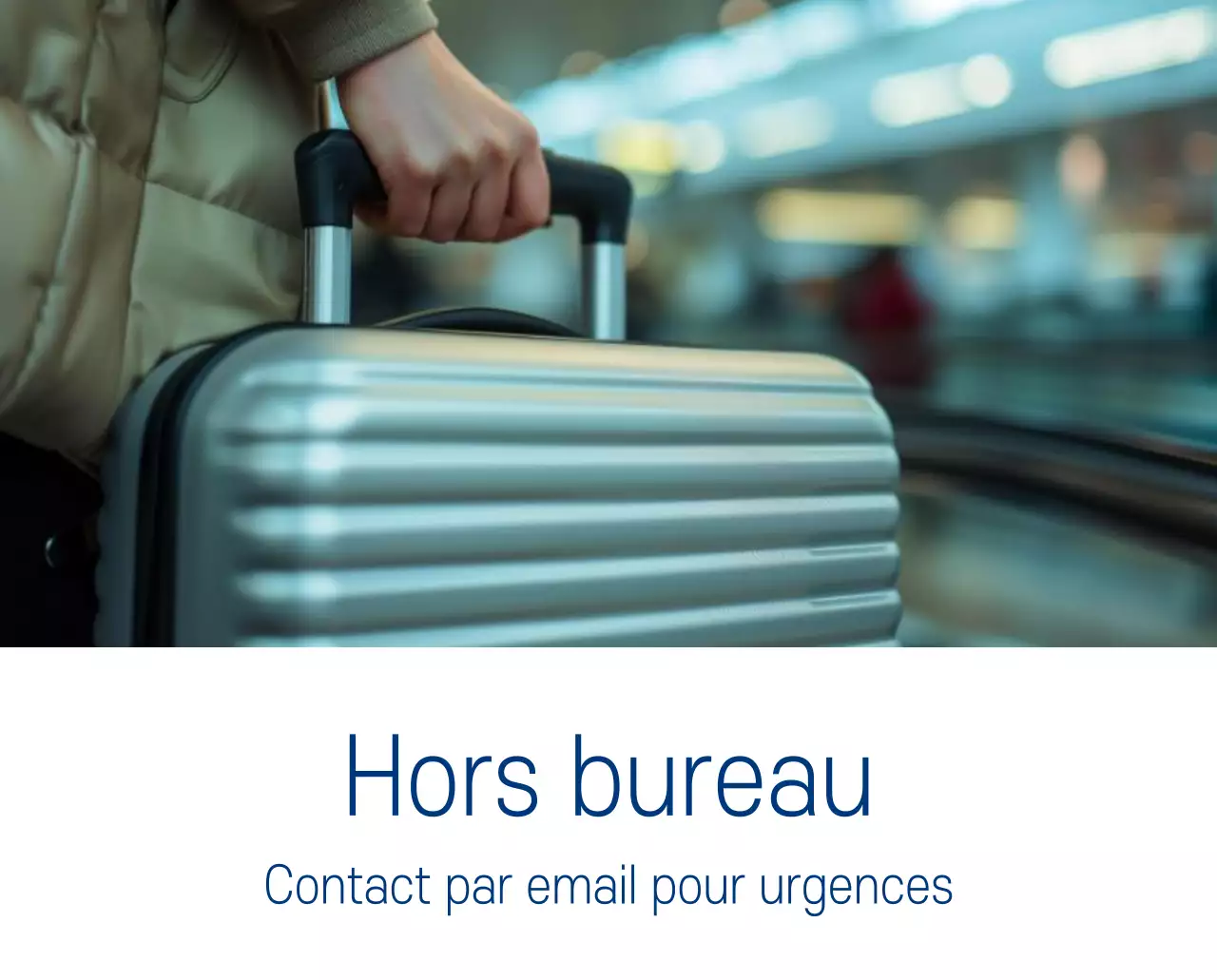 Calendrier promotionnel d'hôpital simple blanc marine