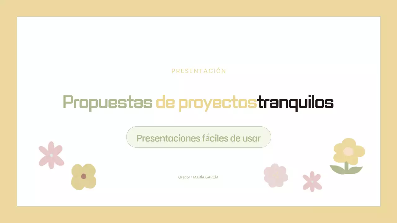 Planificar una propuesta de proyecto beige y sencilla