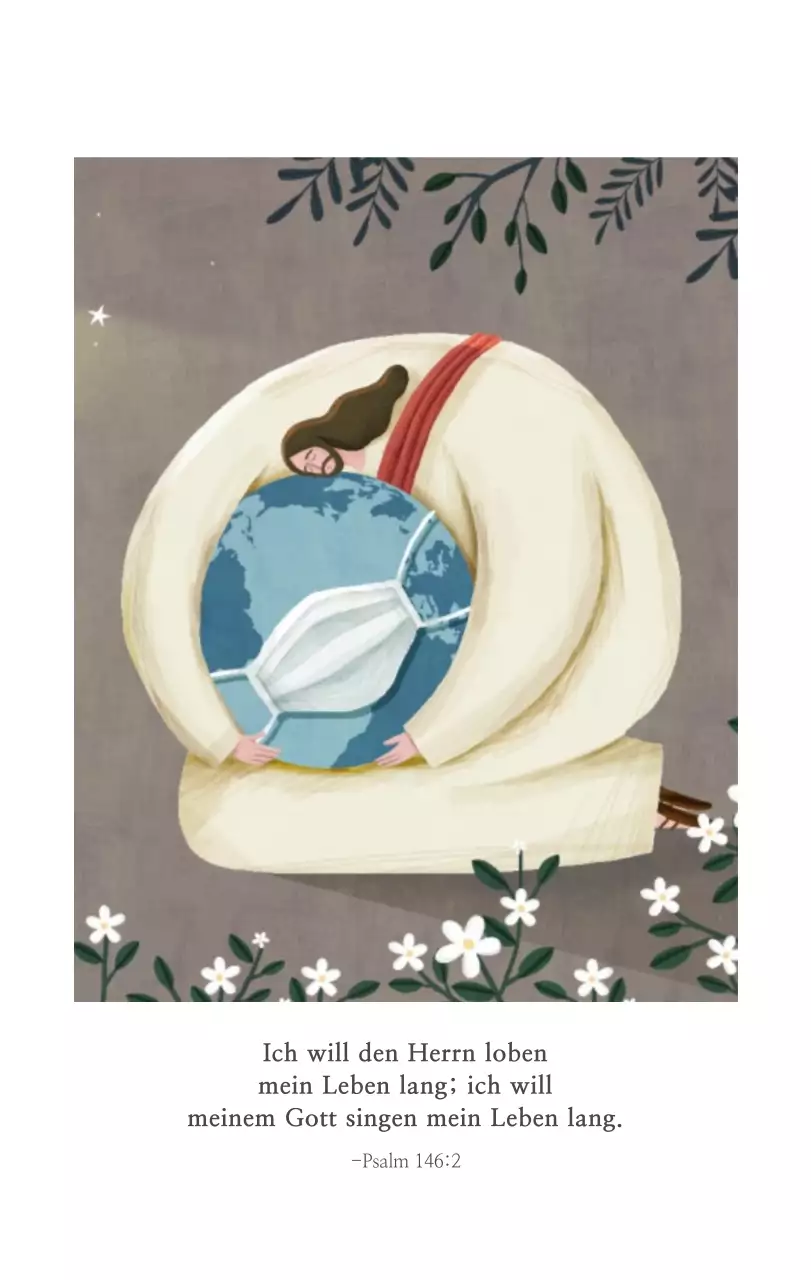 Pastell saubere Illustration Kirche