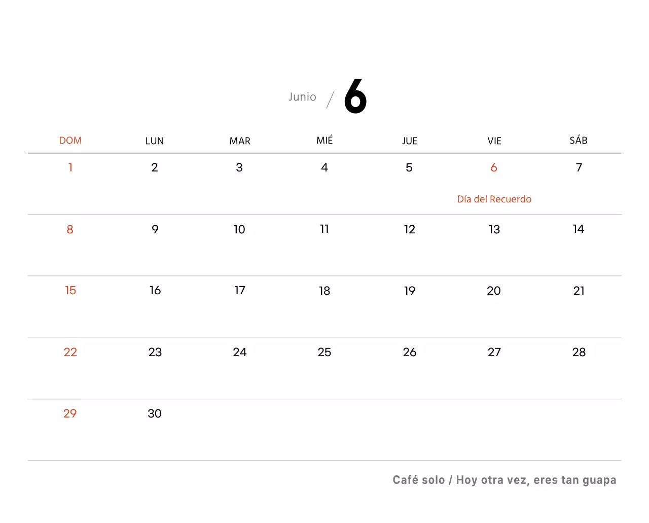 Un café sentimental blanco y marrón