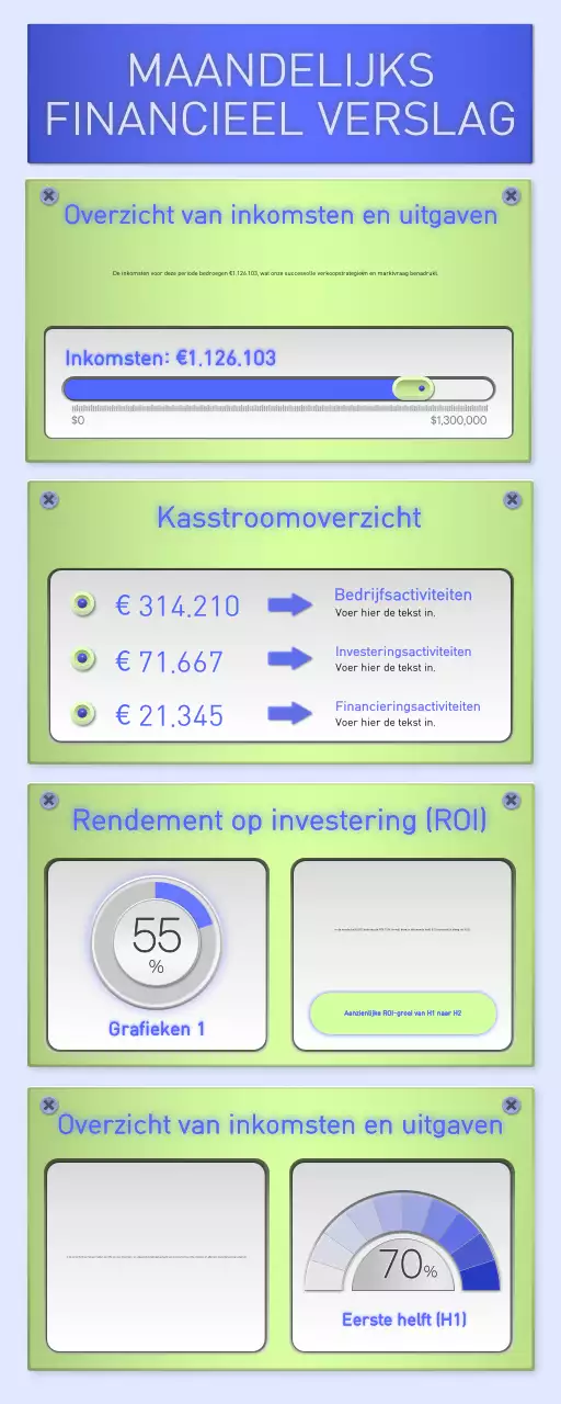 blue robotic Bedrijfsfinancieringsdocument