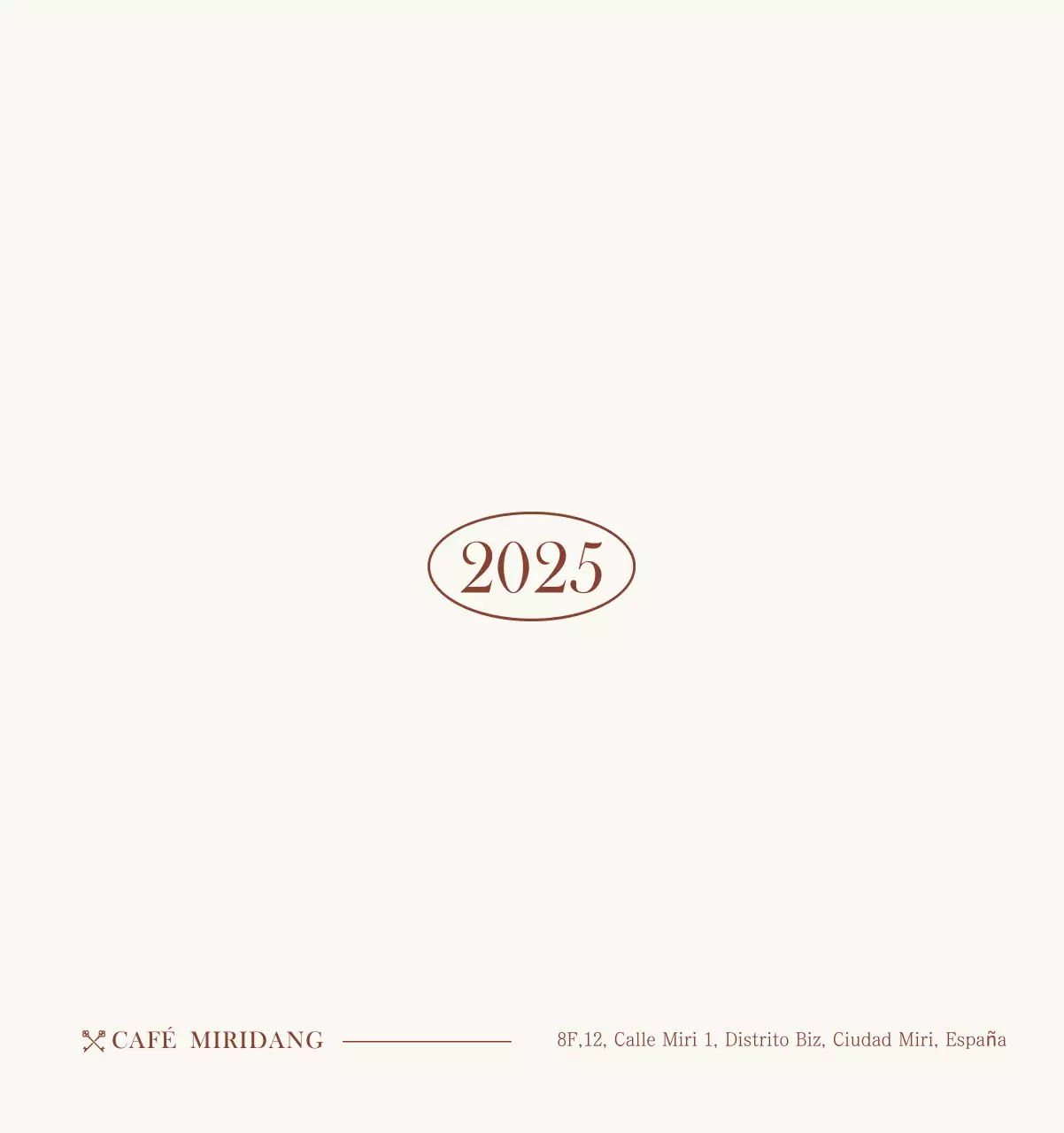 Promover Beige Vintage Cafe