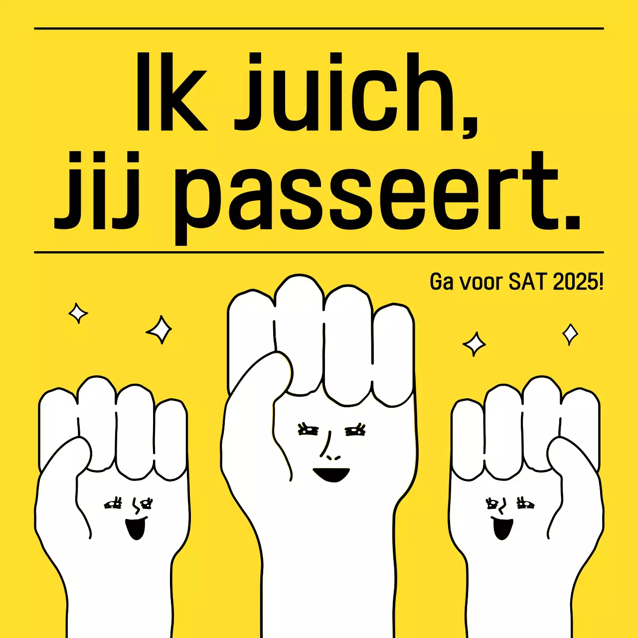 Yellow and Black Gag's SATs cheer song