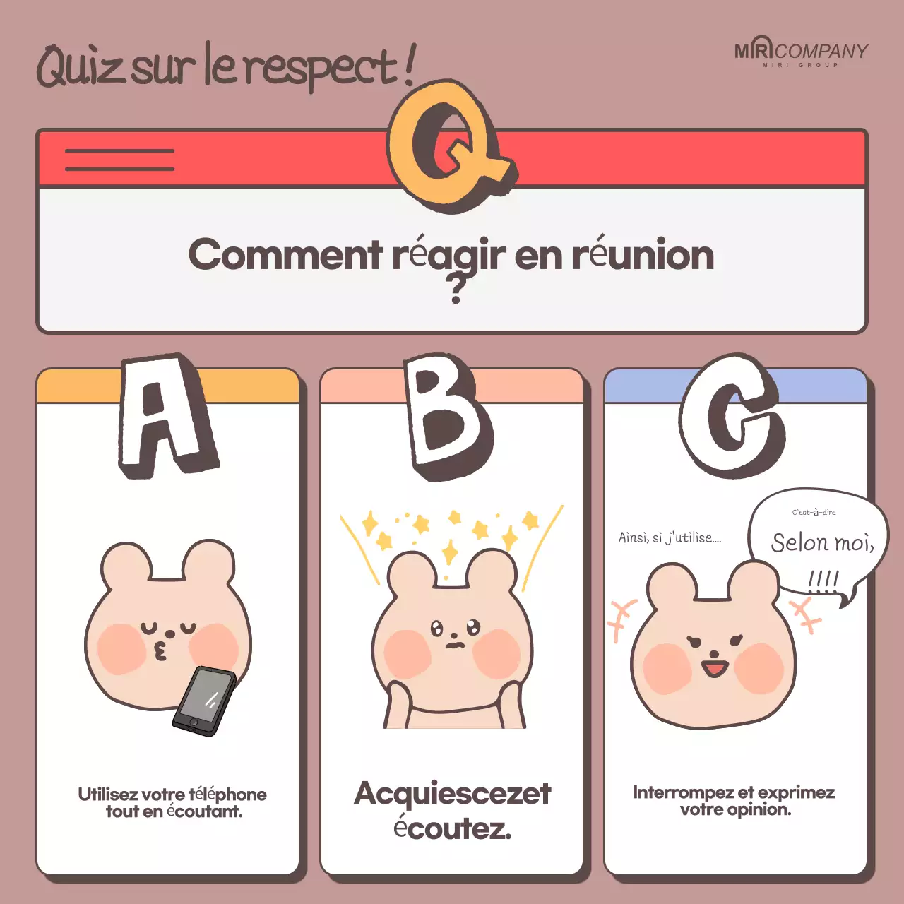 Guide simple de formation sur le lieu de travail de Brown