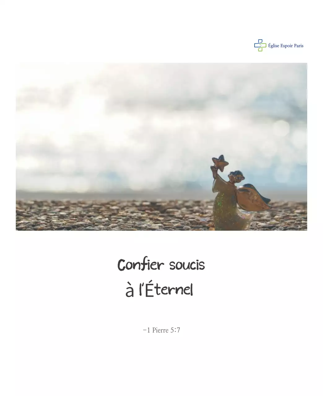 Calligraphie simple Promotion de l'église biblique