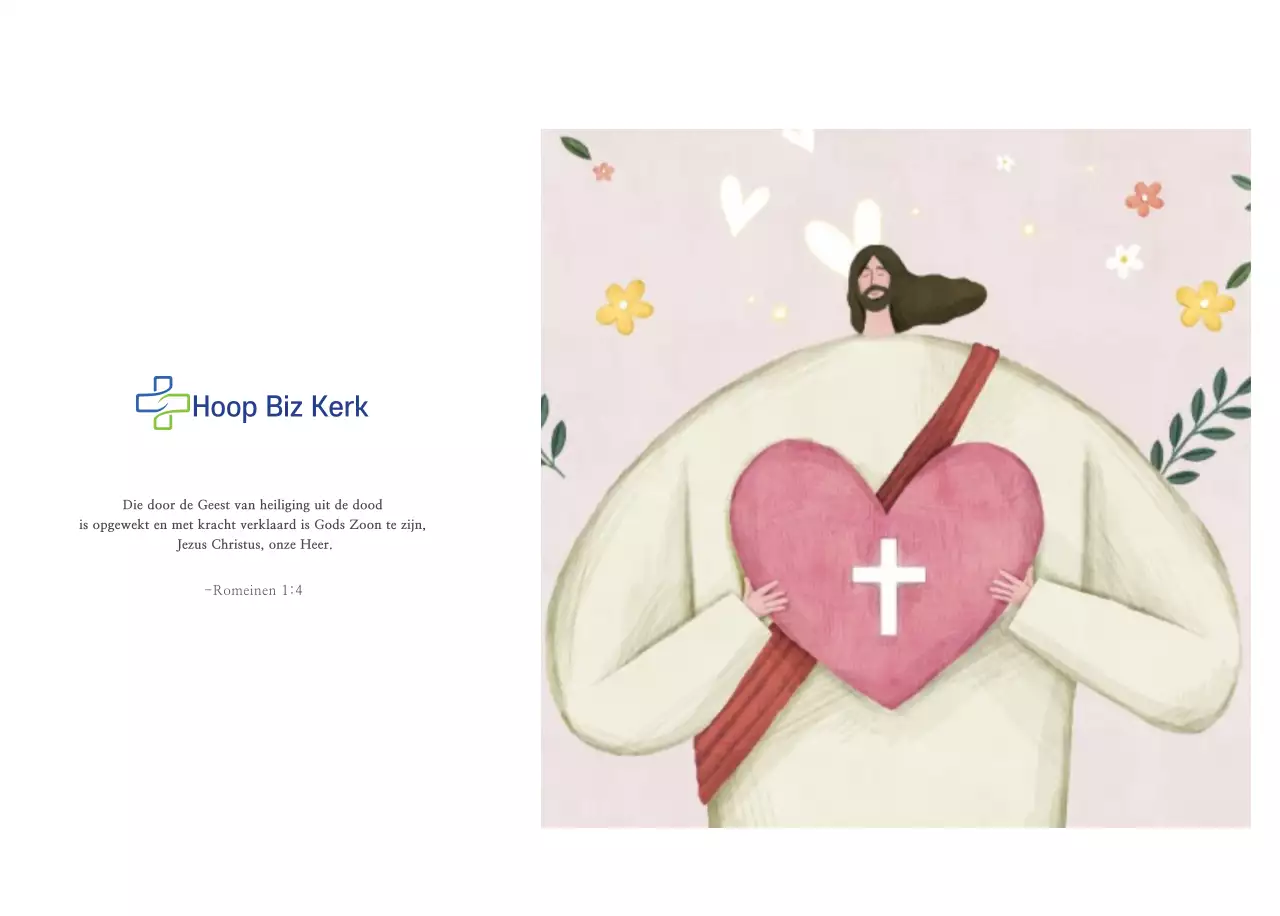 Pastel schone illustratie kerk