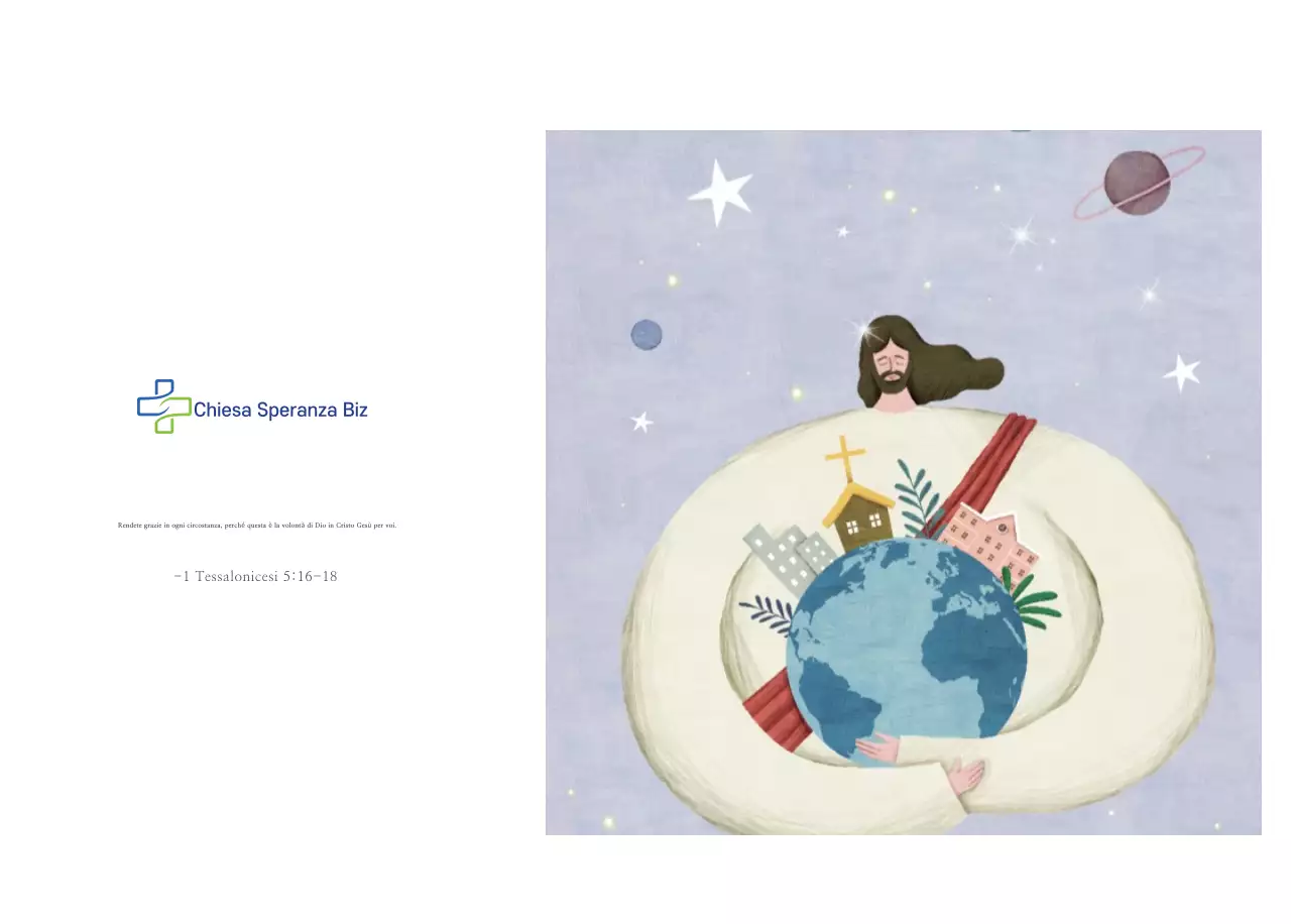 Chiesa illustrazione pulita pastello