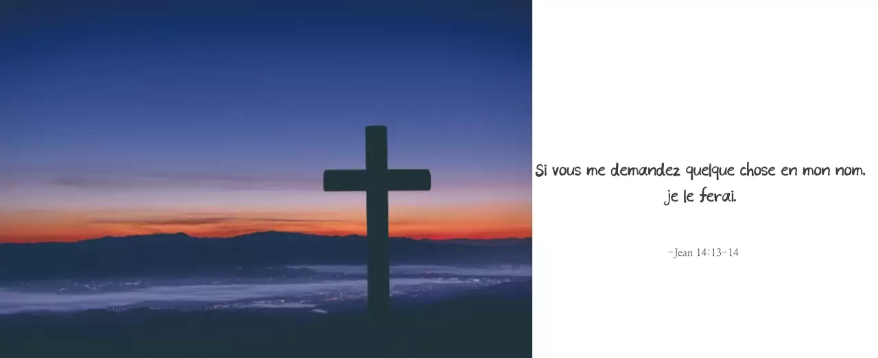 Calligraphie simple Promotion de l'église biblique