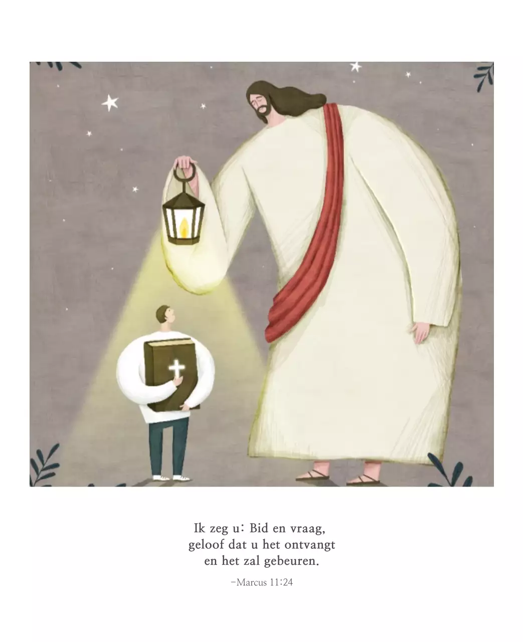 Pastel schone illustratie kerk