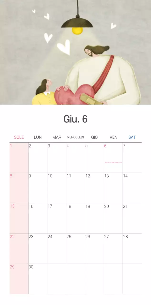 Chiesa illustrazione pulita pastello