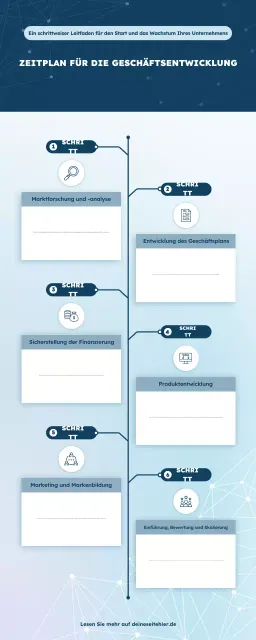 blue modern business guide