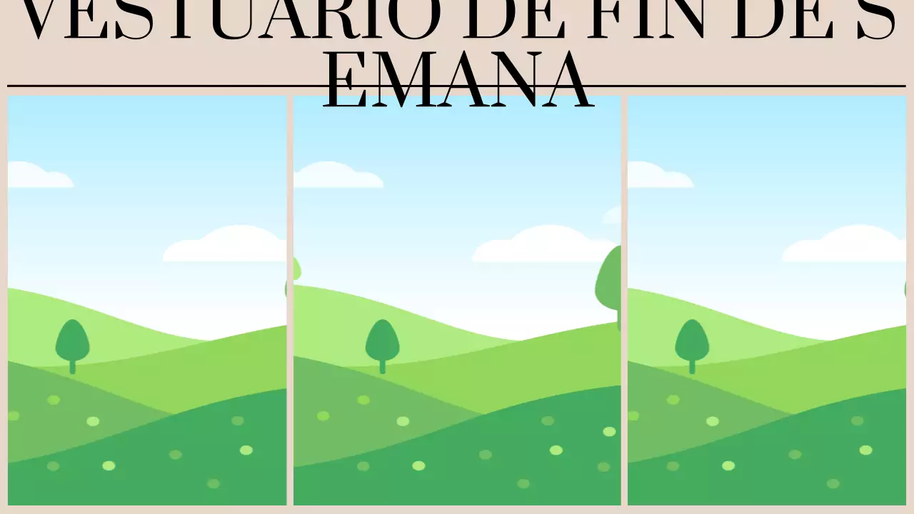 Anuncio de moda beige