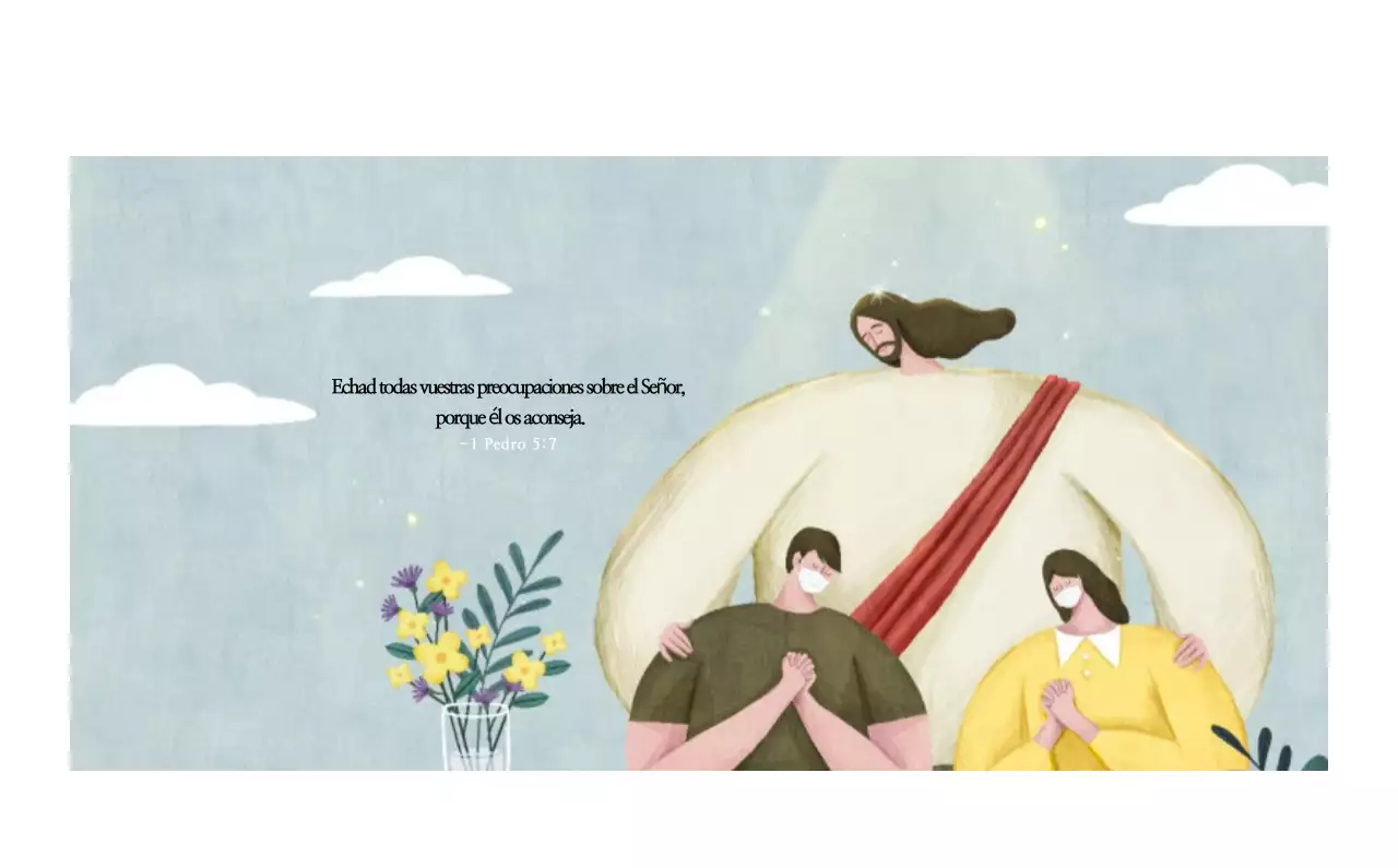 Pastel limpio ilustración iglesia