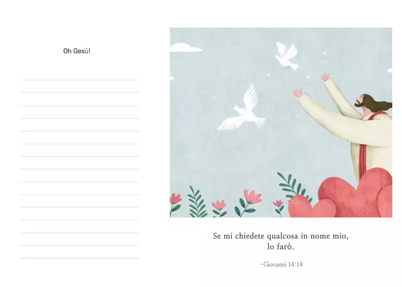 Chiesa illustrazione pulita pastello