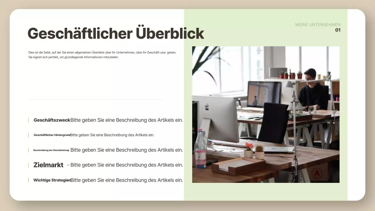 Beige clean report Beschreibung