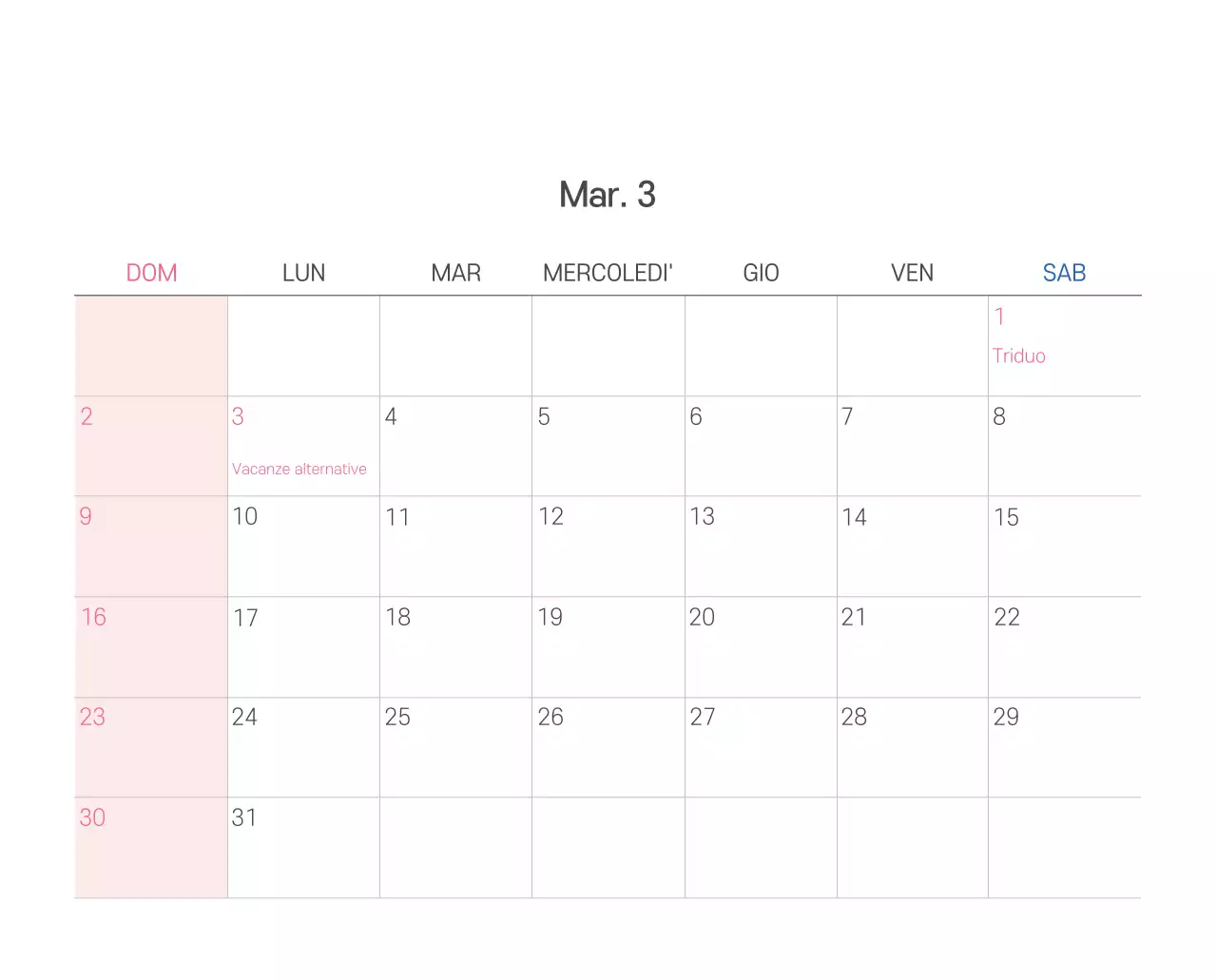 Chiesa illustrazione pulita pastello