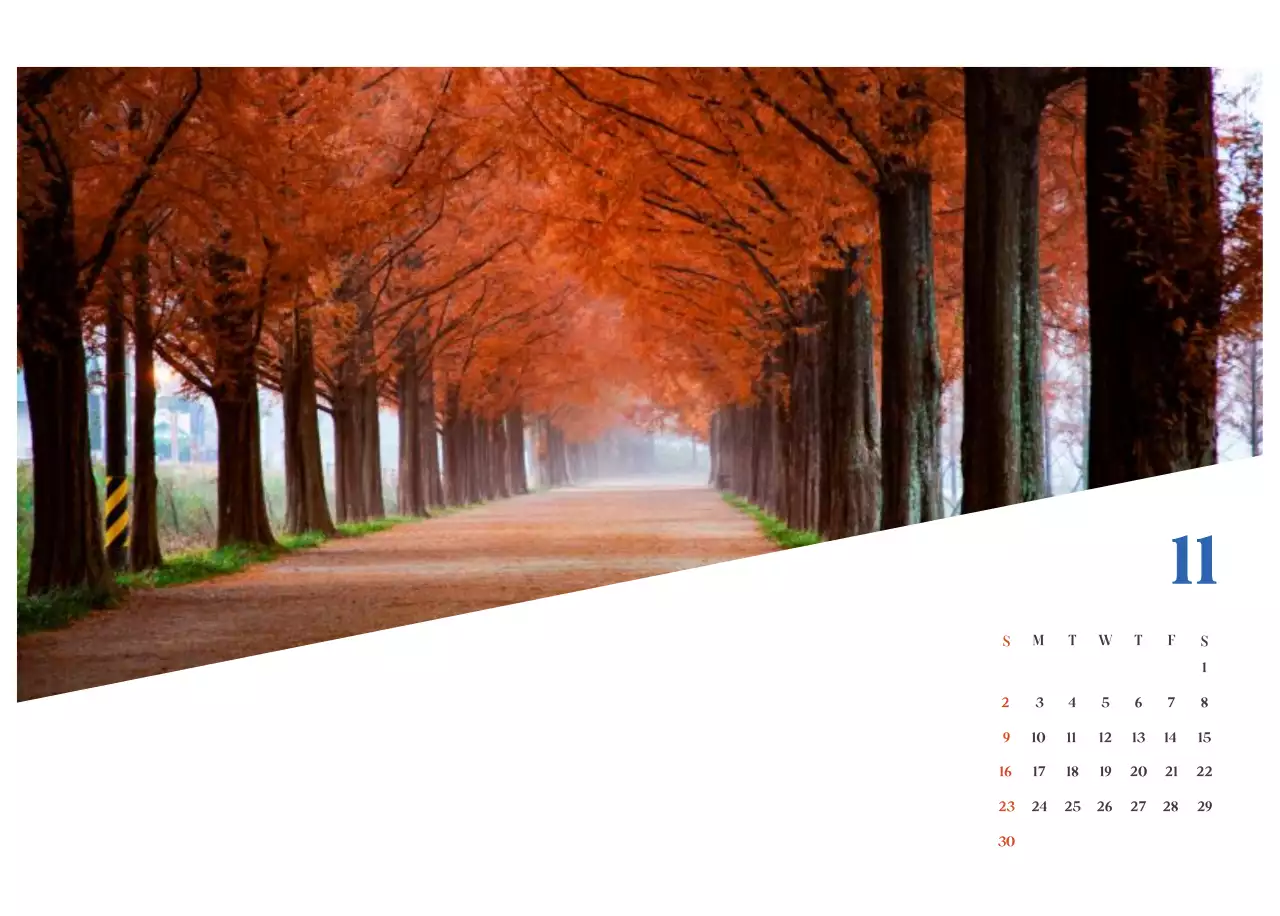 Blauwe moderne ziekenhuiskalender