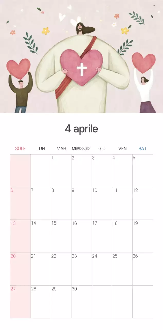 Chiesa illustrazione pulita pastello