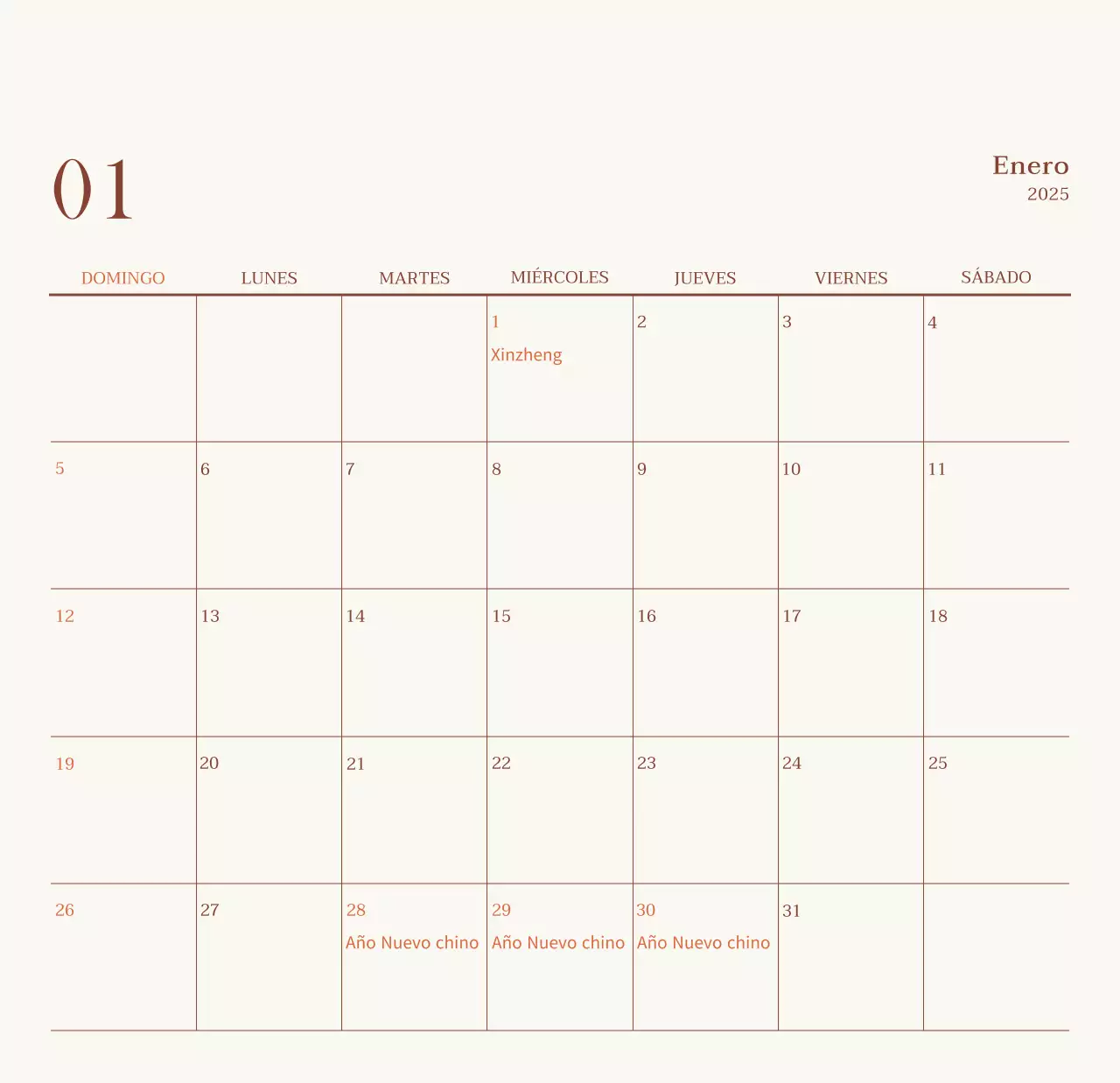 Promover Beige Vintage Cafe