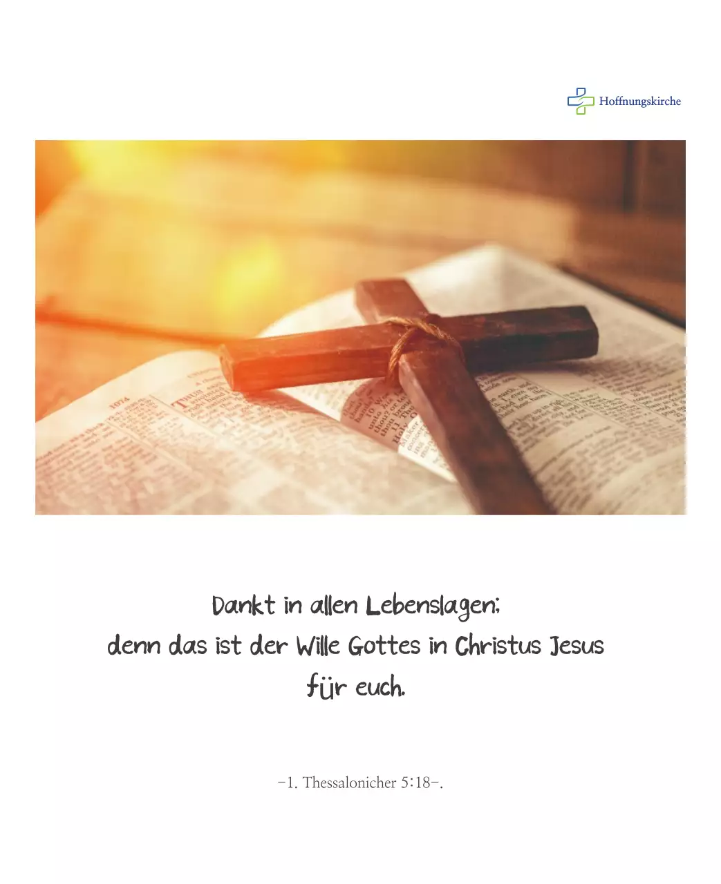 Einfache Kalligraphie Bibel Kirche Förderung