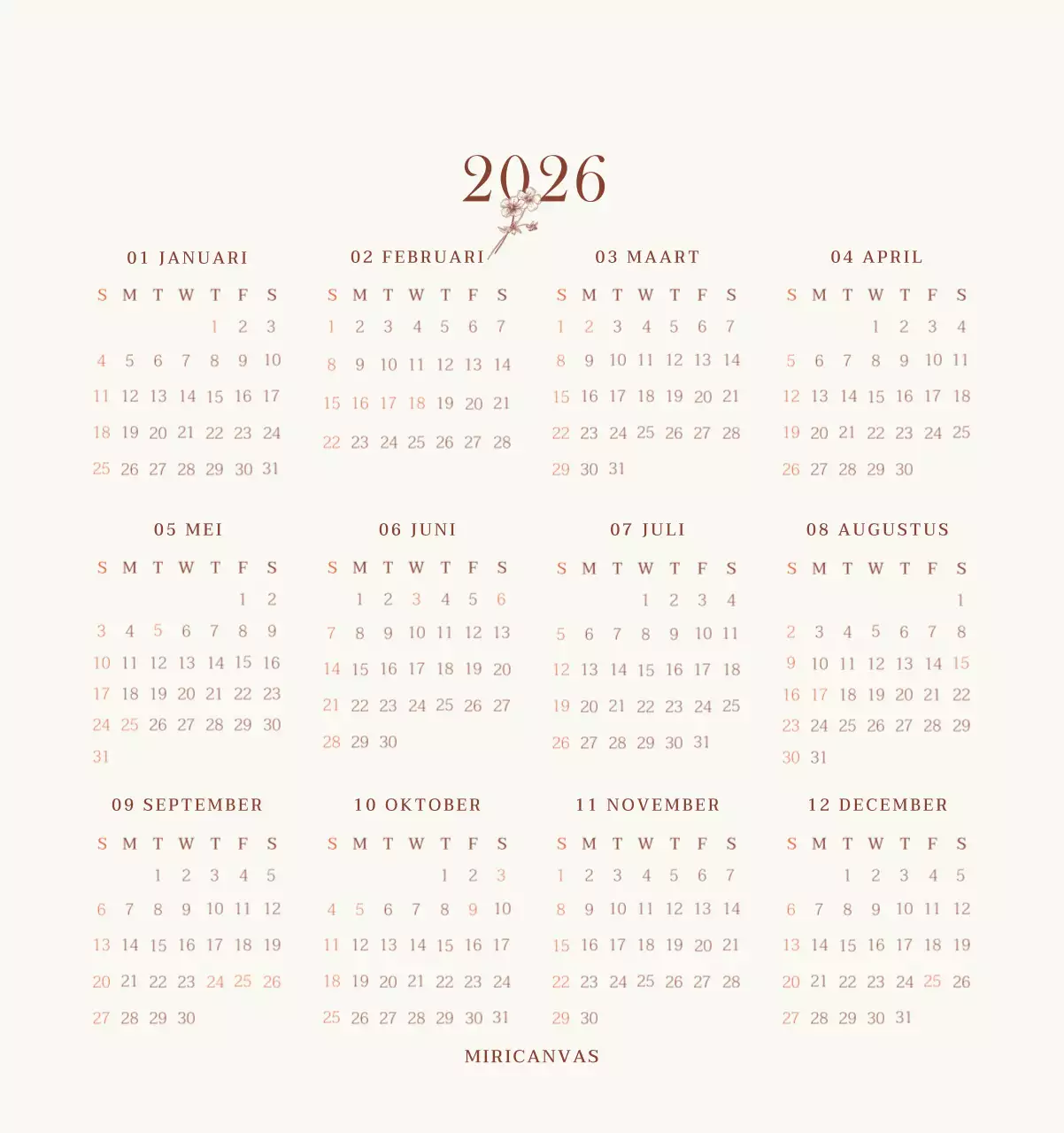 Promote Beige Vintage Café